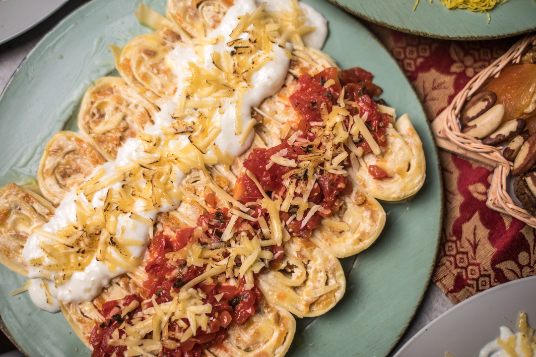 Rondelli de Ricota e Damasco